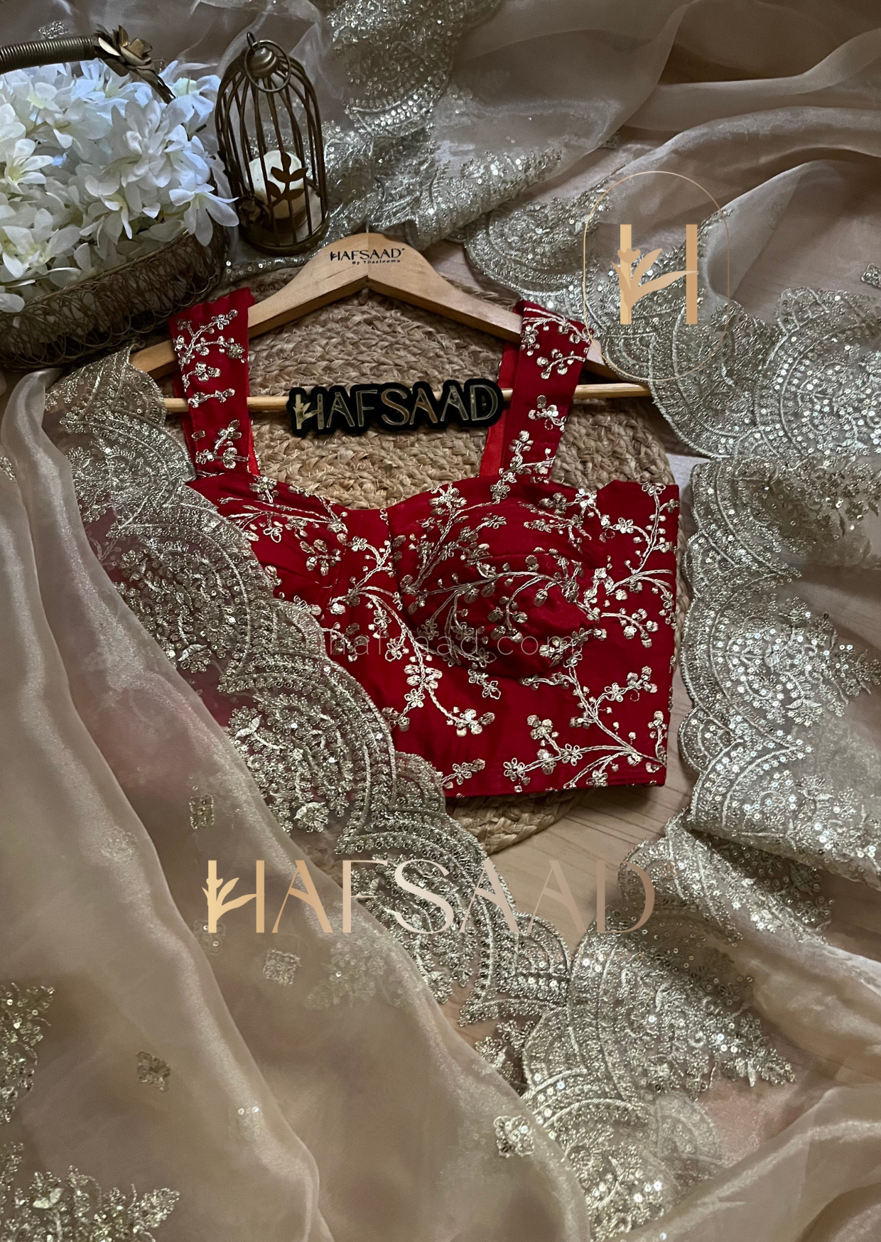 Shreya - semi organza saree