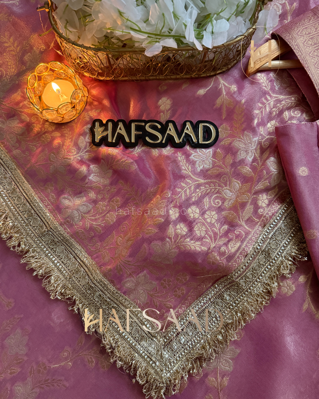 Nisha - Banaras Tissue Silk Saree